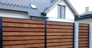 Купить распашные ворота деревянные Бердск, цена от 2703 руб.