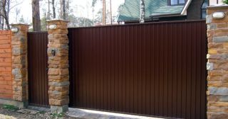 Купить откатные ворота консольные Бердск, цена от 2754 руб.